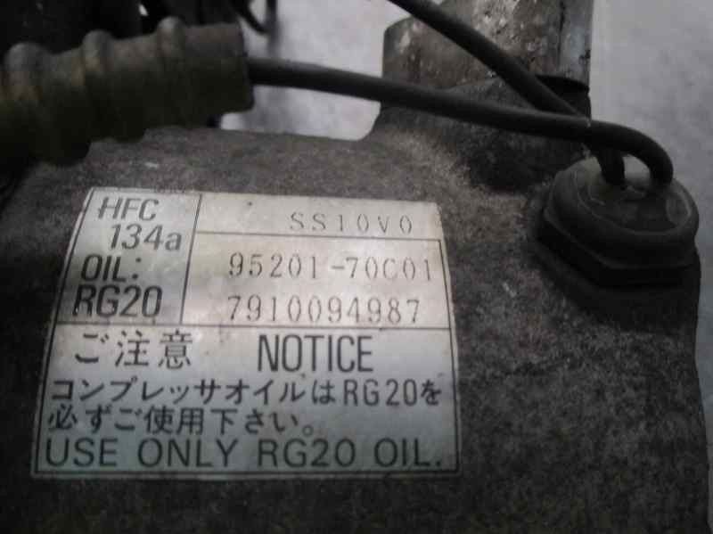 COMPRESSOR AR CONDICIONADO SUZUKI WAGON R+ FASTBACK 1998
