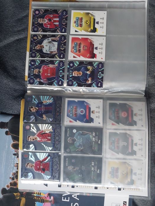 Karty i naklejki topps champions league Match attax