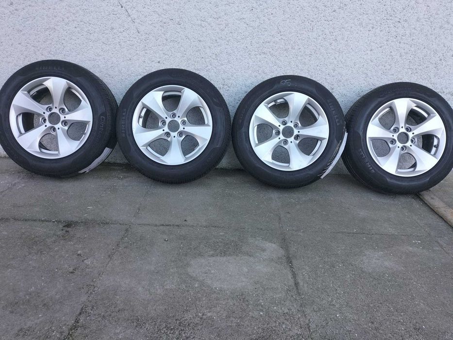 Original BMW 16" Alloy Wheels with Tires 205/60/R16