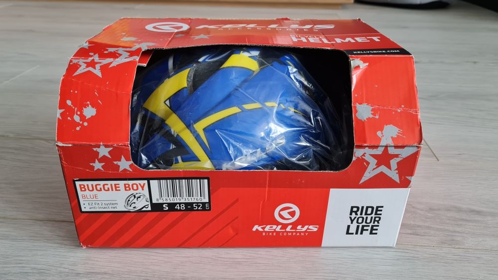 Kask rowerowy dziecięcy Kellys Buggie Boy S 48-52 cm
