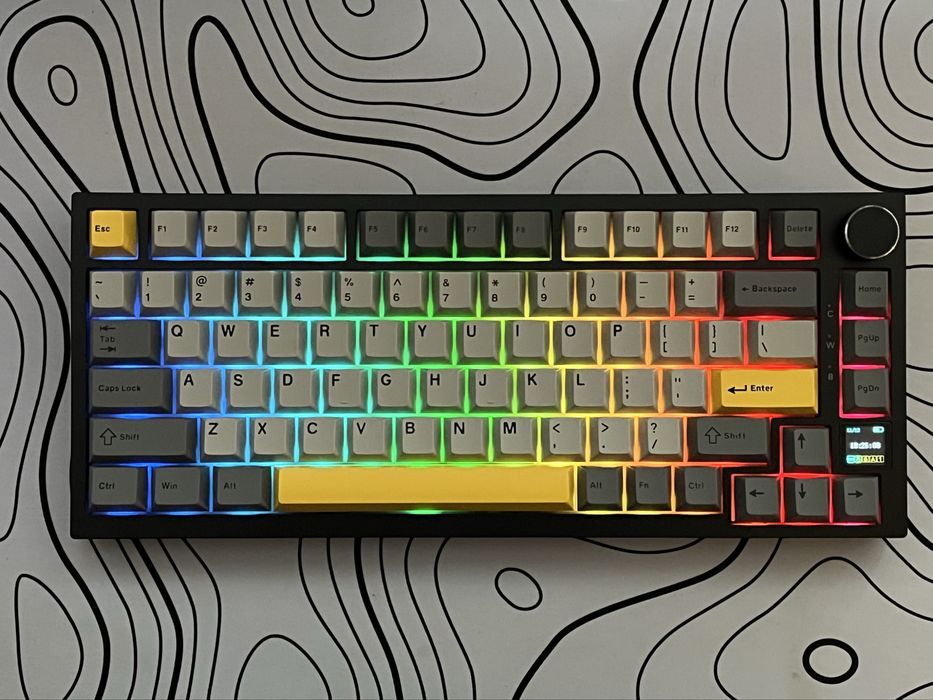 Игровая механическая клавиатура ajazz ak820 pro