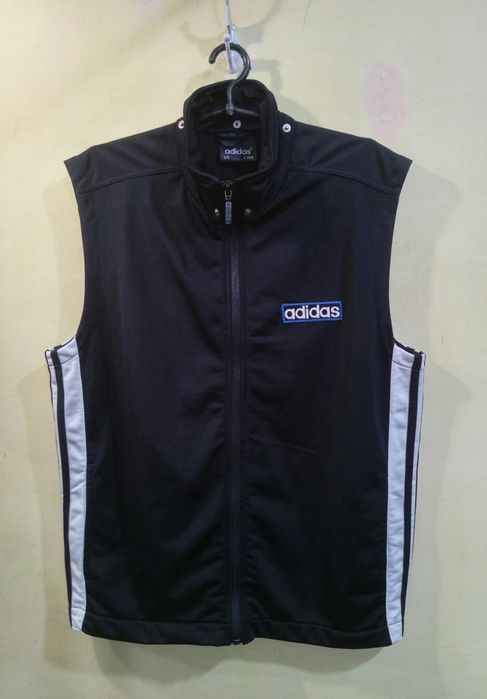 Оригинал мужская спортивная винтаж безрукавка Adidas