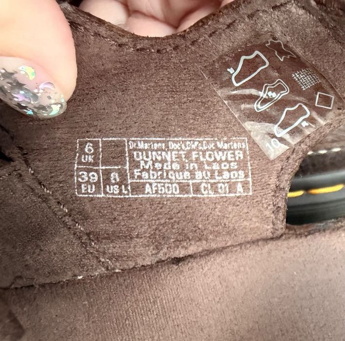 Оригінальні шкіряні сандалі dr. martens | розмір 39