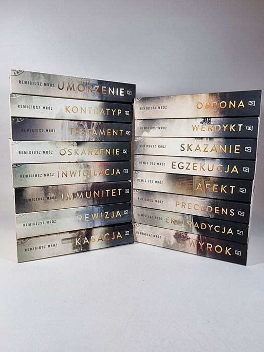 Seria Chyłka / zestaw 16 książek / Remigiusz Mróz