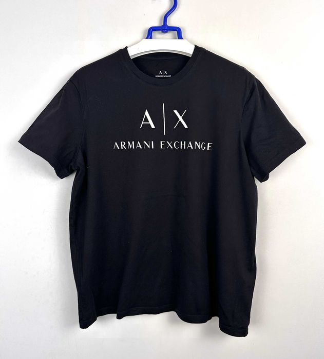 Koszulka damska ARMANI EXCHANGE t-shirt czarny r. XL