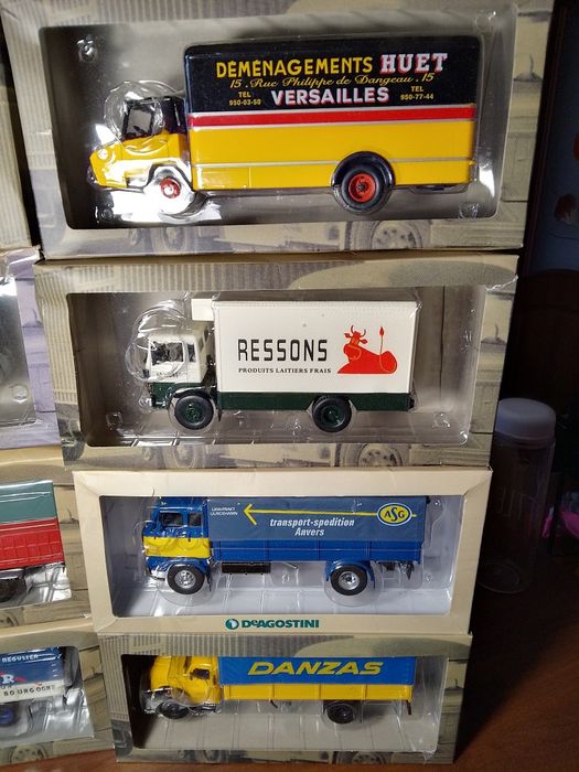 Грузовики Scania,Berliet,Unic, Citroen, Volvo Altaya 1:43