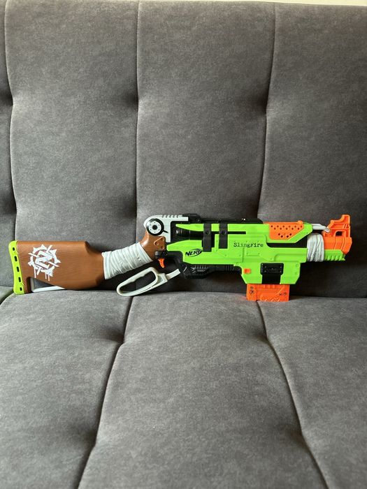 Wyrzutnia karabin Nerf Zombie Strike SlingFire + magazynek