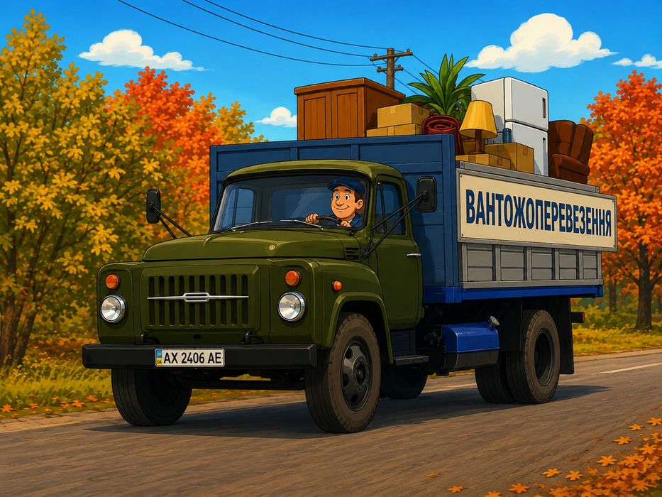 Грузоперевозки ГАЗ 53