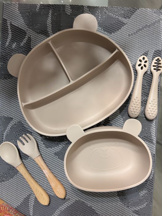 Дитячий посуд на прикорм