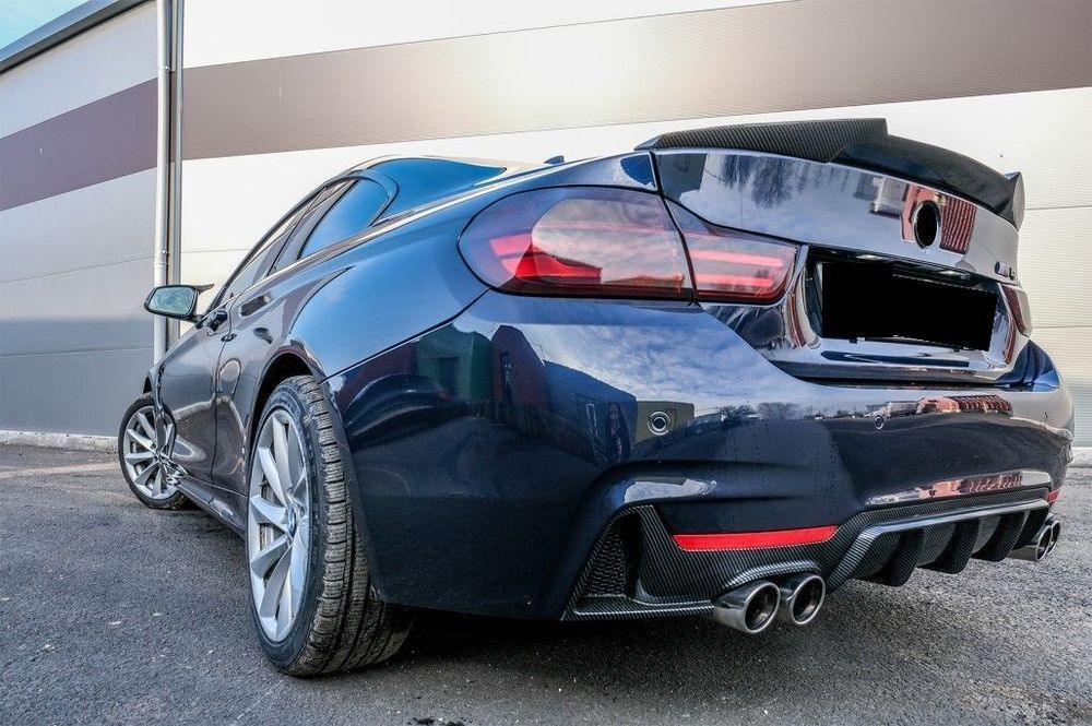 Difusor Bmw Série 4 F32 F33 F36 (2013 a 2019) Pintura de Carbono