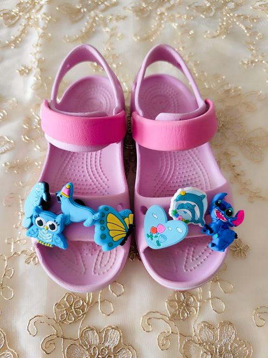 Crocs c11 28 29 lekkie sandały do wody przypinki