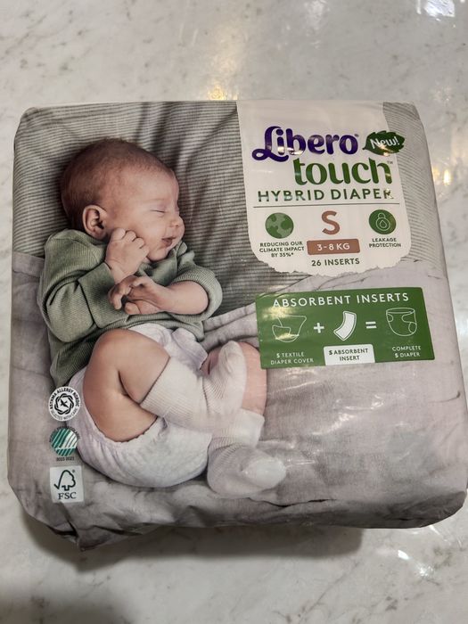 Подгузники Libero+вкладыши
