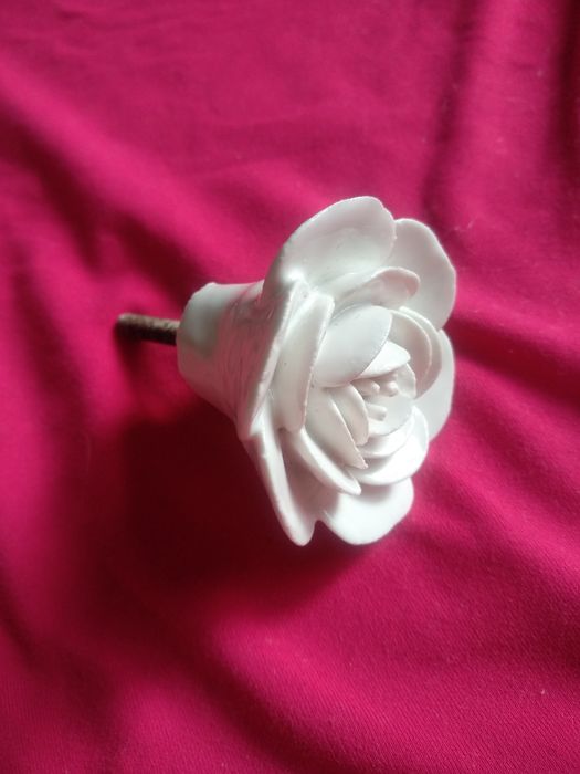 Ручка кпп коробка передач тюнинг роза цветок декор украшение фарфор