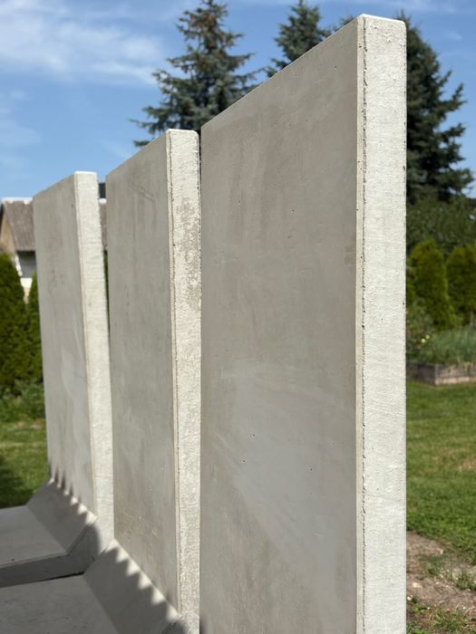 Elka ogrodzeniowa , mur oporowy typ L