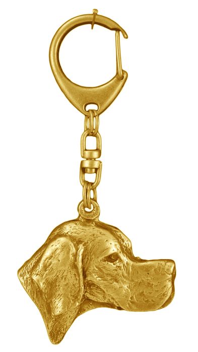 Pointer brelok pozłacany w pudełku Art-Dog