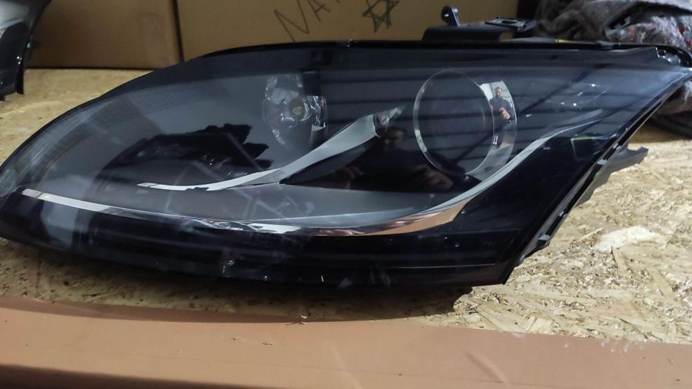 farol esquerdo Audi TTS bi-xenon led diurno