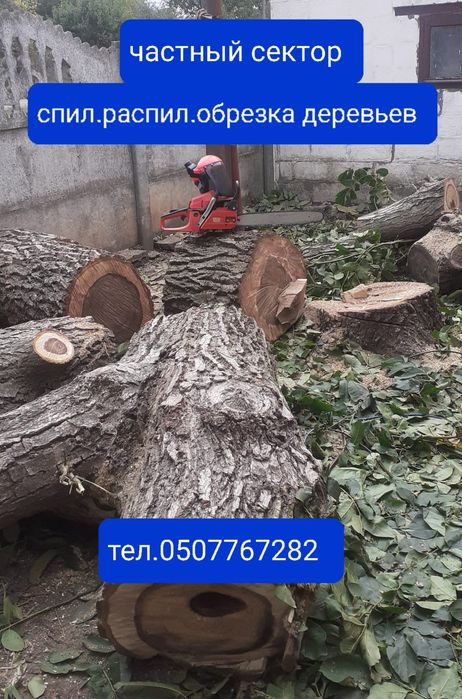 Спил распил обрезка