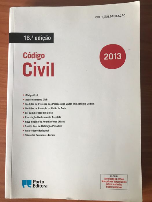 Civil Code - Porto Editora64739847711874120