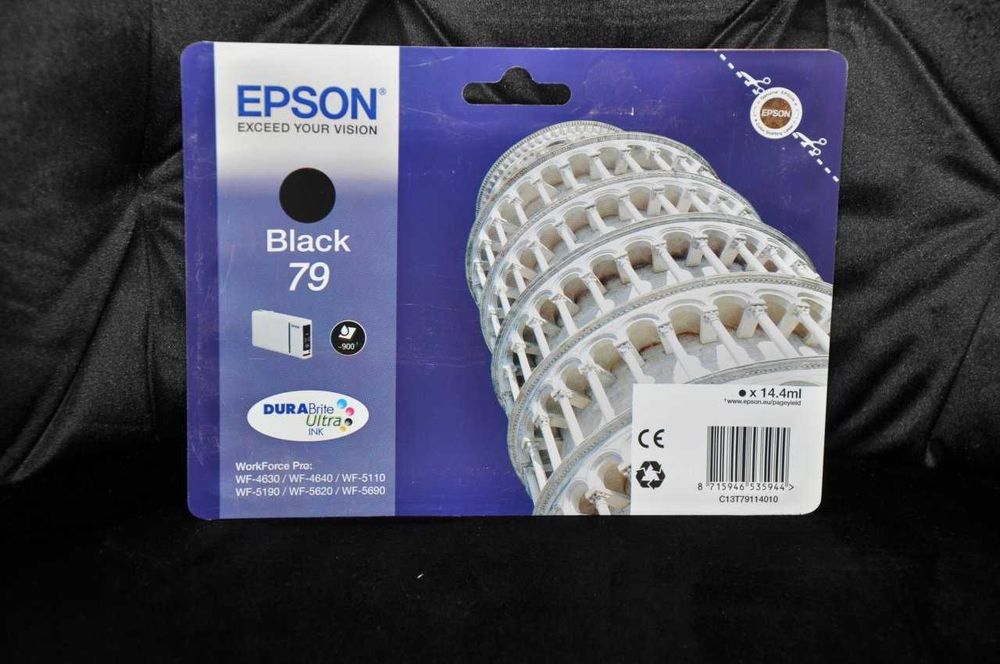 Oryginalny tusz Epson Black 79 14,4ml C13T79_114010 NOWY
