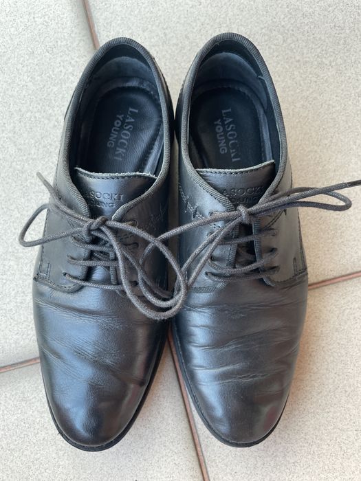 Buty skóra naturalna dla chłopca eleganckie r. 33 Lasocki