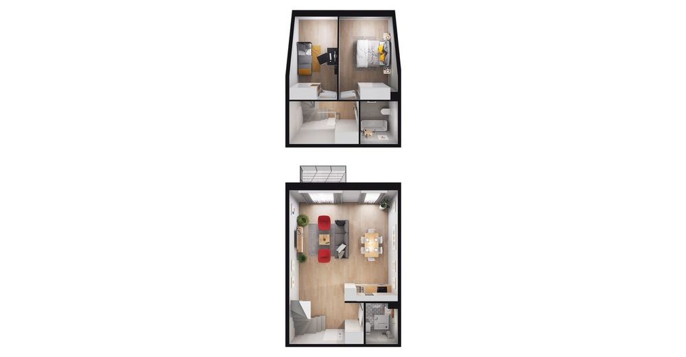 3-pokojowe mieszkanie 63m2 + balkon