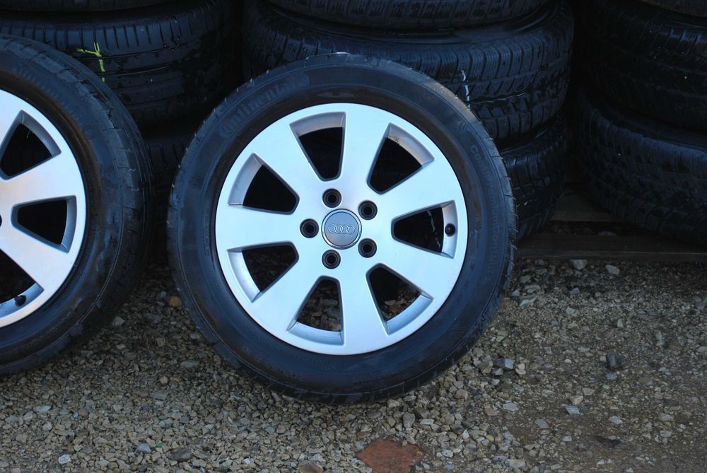 Koła 205/55 R16 5x112 Alufelgi +opony letnie Audi A3 A4 VW Passat Golf