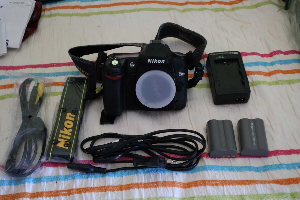 Máquina Fotografica Nikon D-80, usada