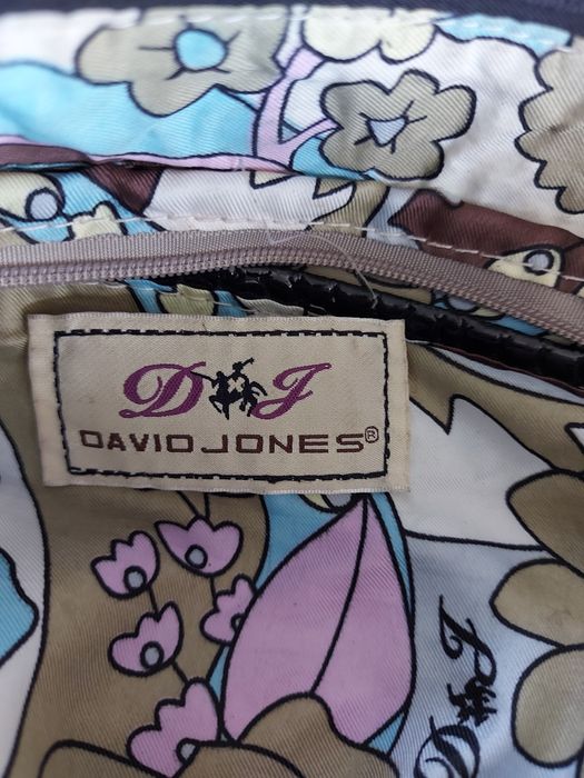 Torba shopperka, płótno A4 David Jones