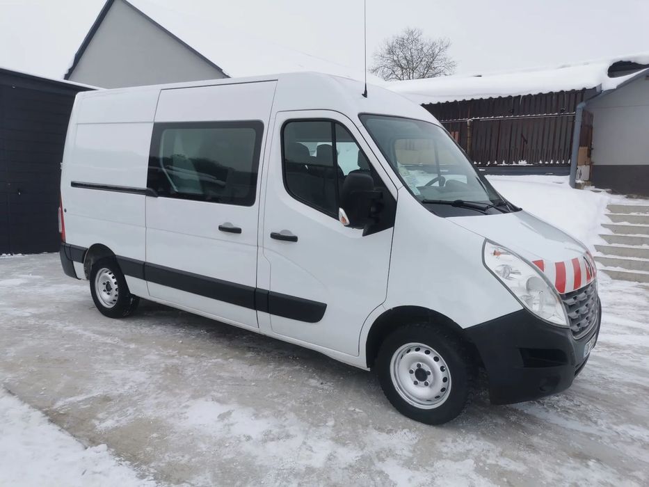 Renault Master doka 7-osobowy Dubel 2.3dCi-125KM Brygadówka  7-osobowy Dubel 2.3dCi-125KM Brygadówka Master doka
