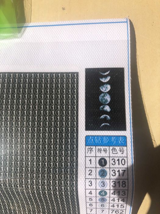 Diamond painting DIY