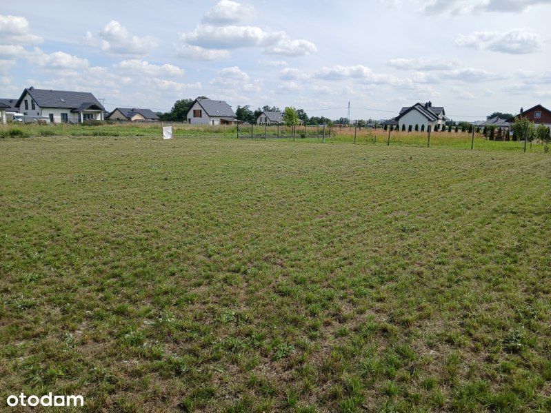 Działka budowlana 952 m² | MPZP | Media|30 × 31 m|Rochaliki k. Błonia