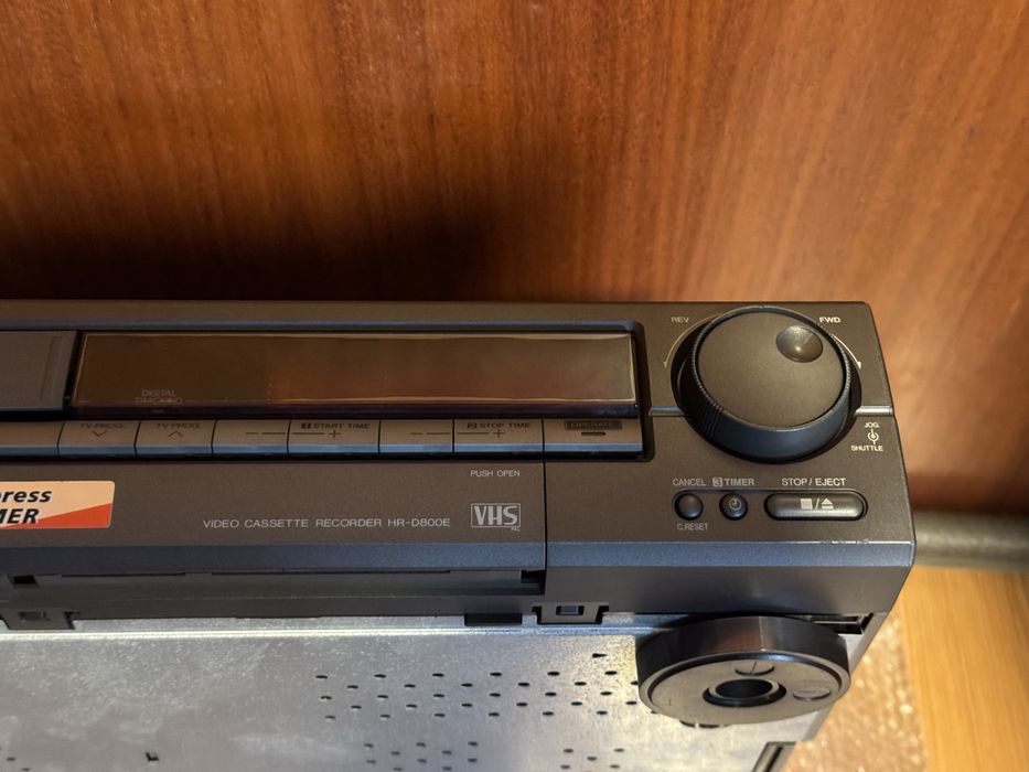 Leitor gravador VHS Panasonic