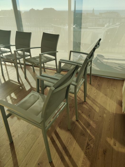 Cadeiras para mesa de jardim