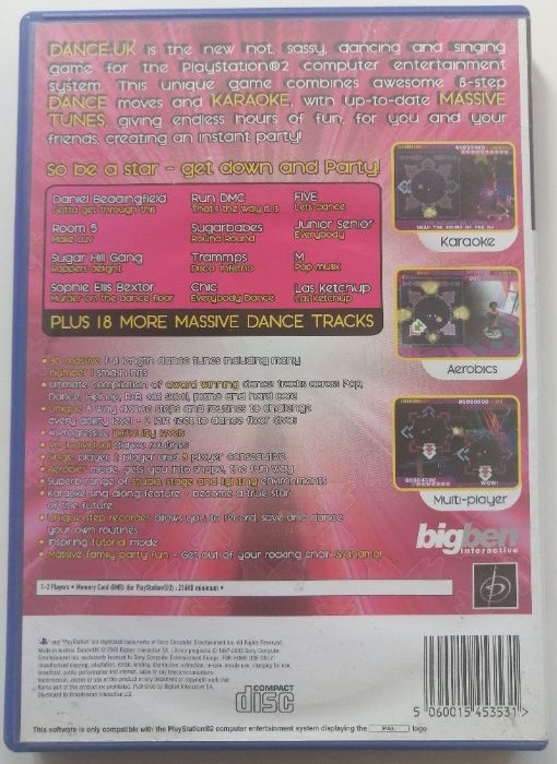 Gra Dance:UK PS2