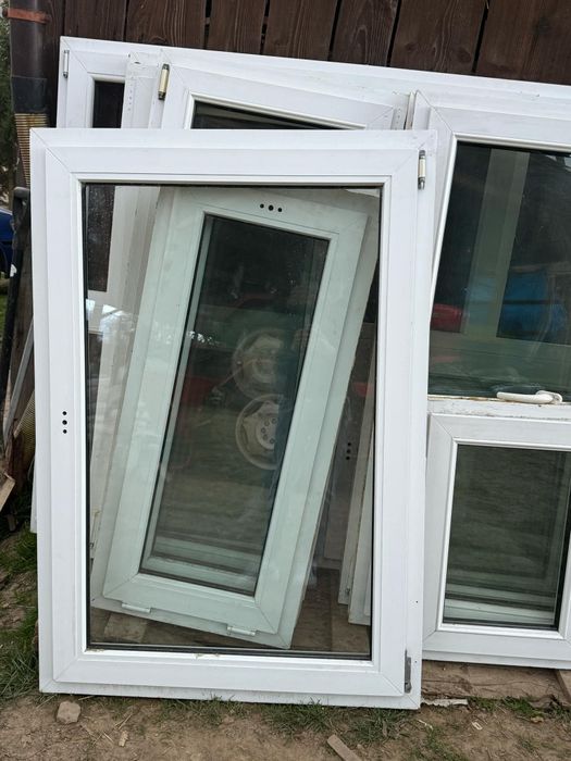 Sprzedam okna z demontażu plastikowe pcv małe i duże okazja