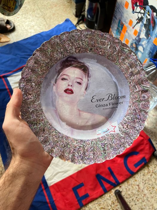 Prato feito a mao arte