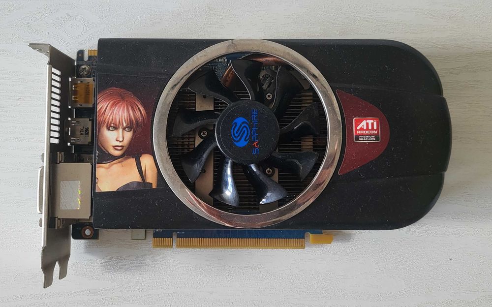Видеокарта SAPPHIRE Radeon HD5770 1GB GDDR5; PCIE; DVI-I/HDMI/DP