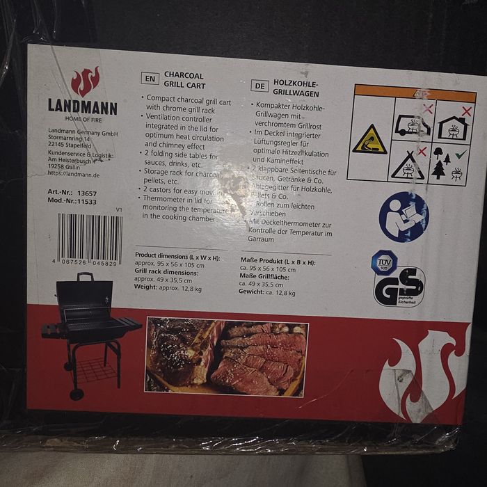 Antyk grill węglowy landmann