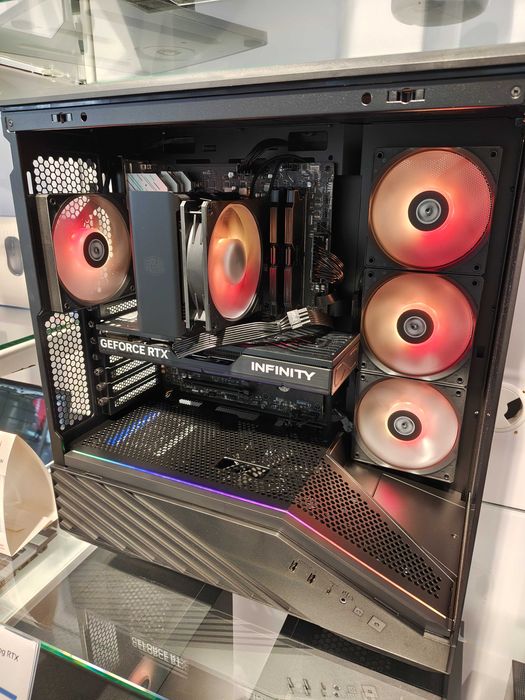 Komputer Gamingowy Ryzen 5 9600/32GB DDR5/1TB SSD/RTX5060Ti-16GB/Win11 Okazja!