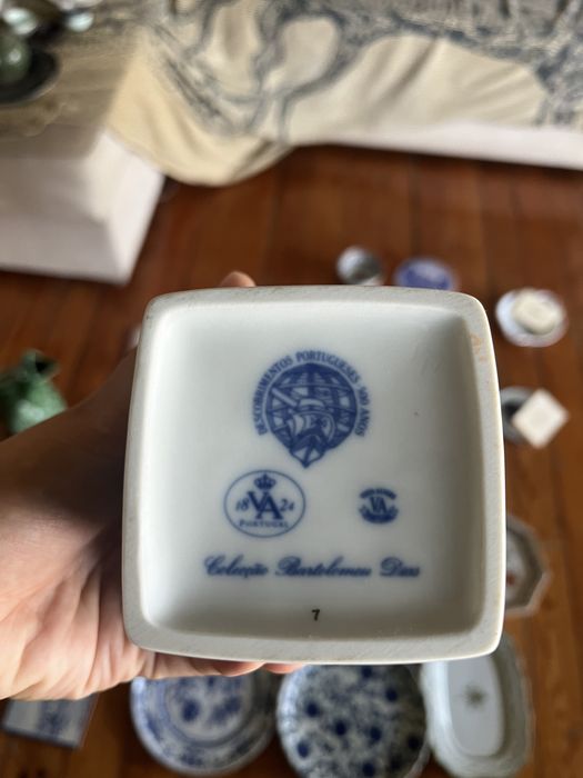Caixa para Cigarros, 1980 Vista Alegre- Coleção Bartolomeu Dias