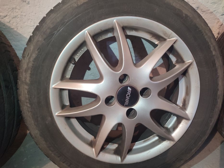 Alufelgi RONAL 15" + Opony Point S 195/60 R15