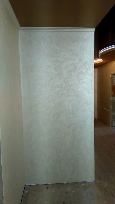 Декоративна штукатурка усі види, підготовка, гіпсокартон.