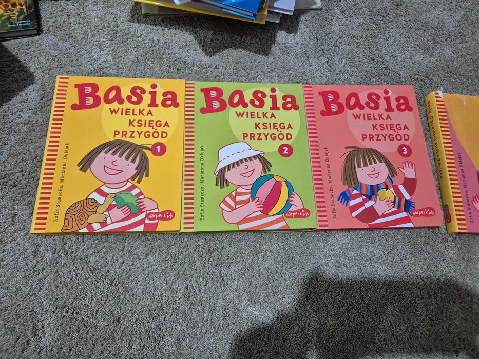 Basia Wielka księga przygod cz. 1, 2, 3