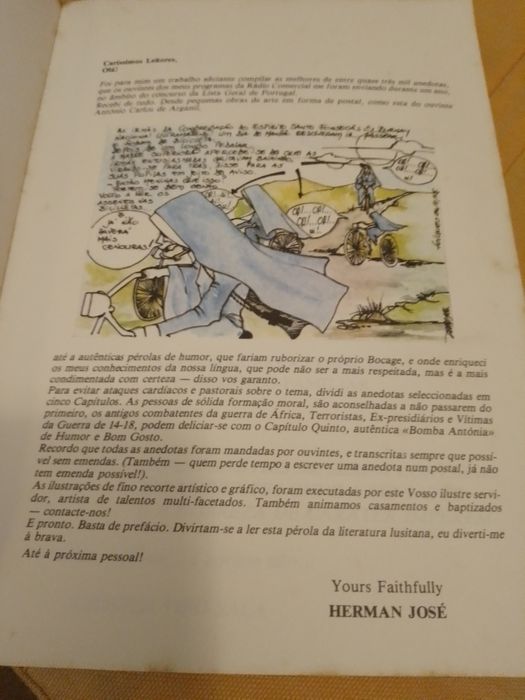 Humor às Turras - composto por casa do ardina - 1- ediçao -antigo -  7E.- Lata Botoes antigos - 8E Desde 2E