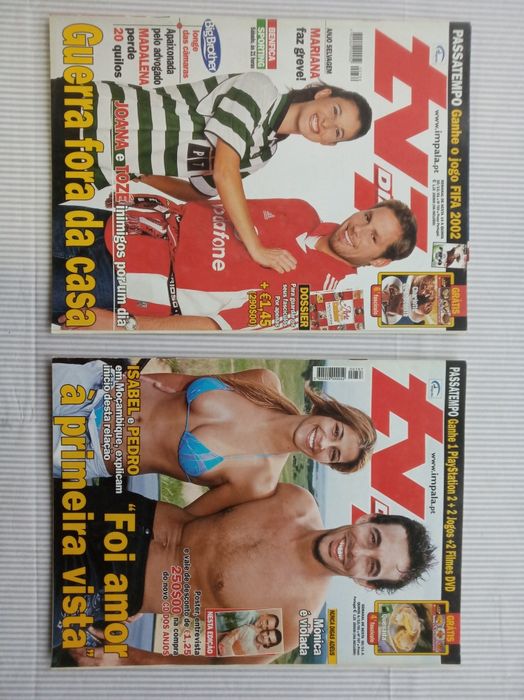 Lote de 14 TV 7 DIAS (revistas)