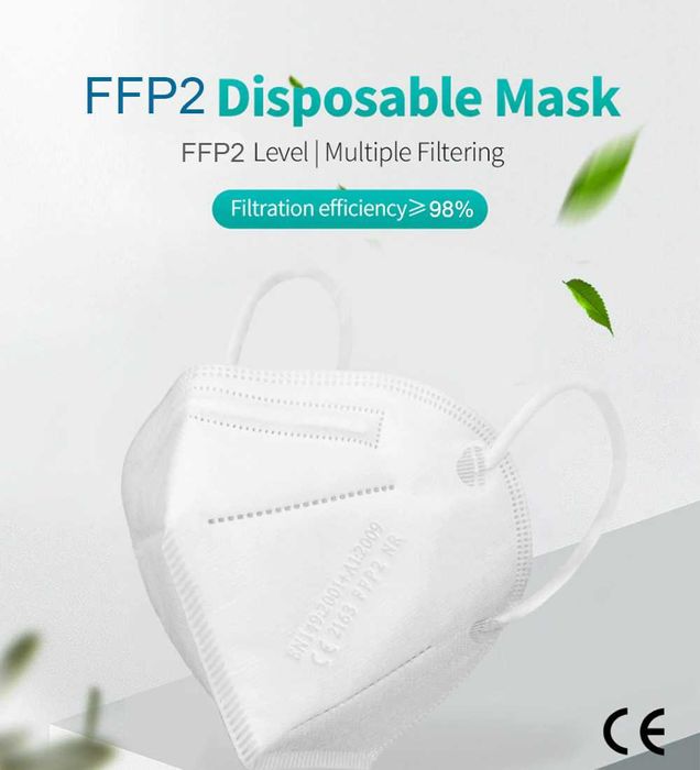 Pack 10 máscaras certificadas FFP2