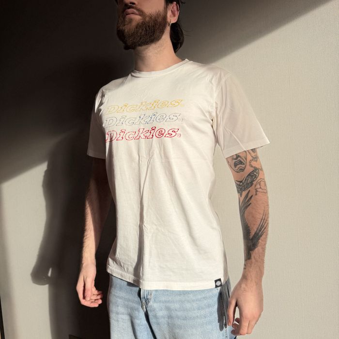 Біла футболка Dickies