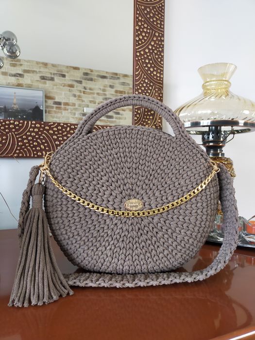 Torebka na szydełku XL