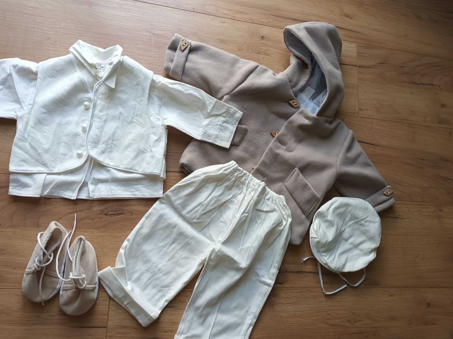 Ubranko do chrztu dla chłopca rozm 68