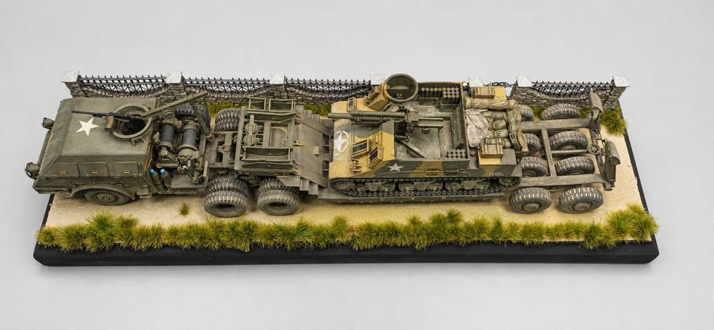 Profesjonalnie wykonany model Dragon wagon    1/48